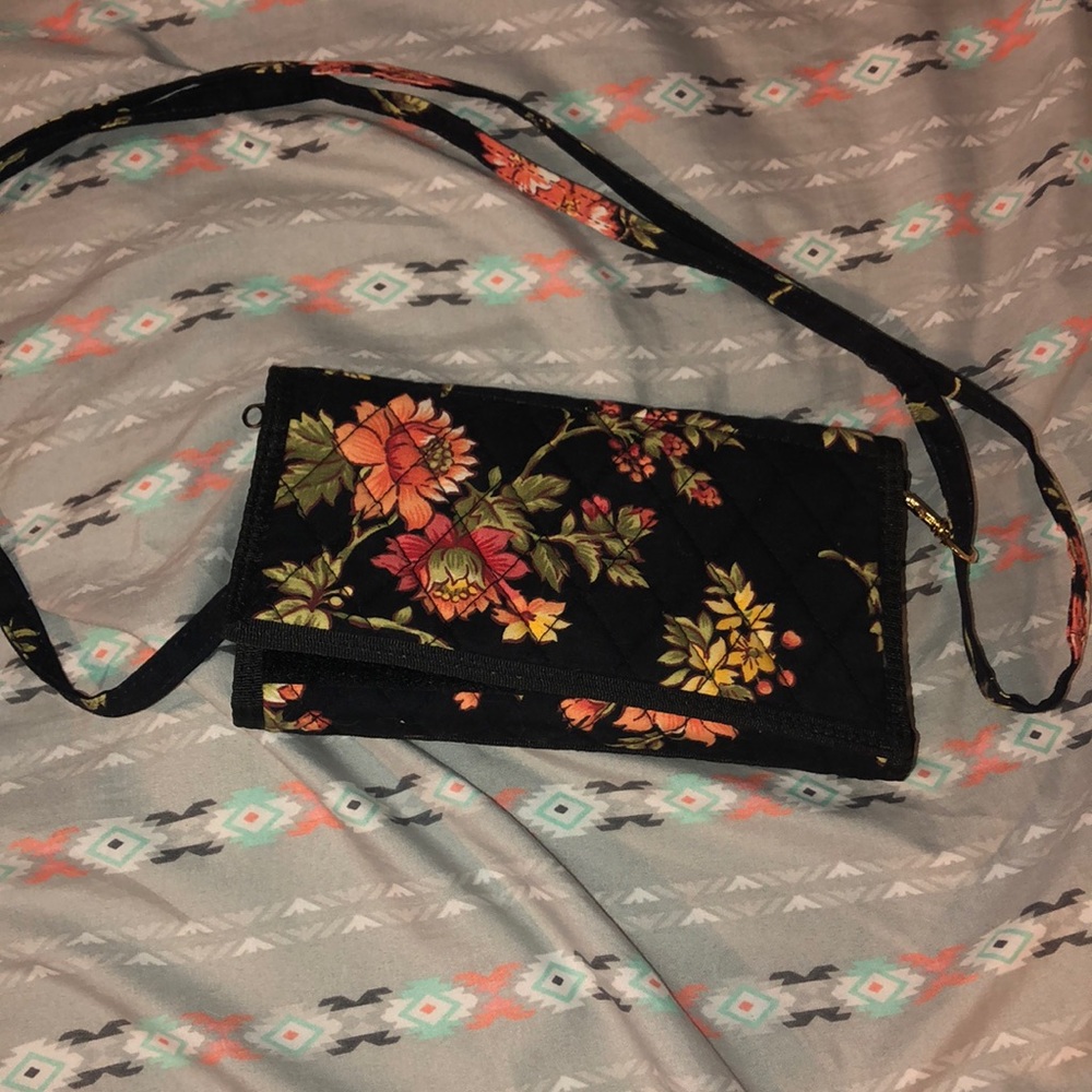 Floral crossbody bag